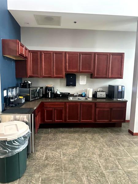 Office kitchen clean