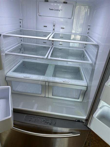 Refrigerator interior deep cleaned