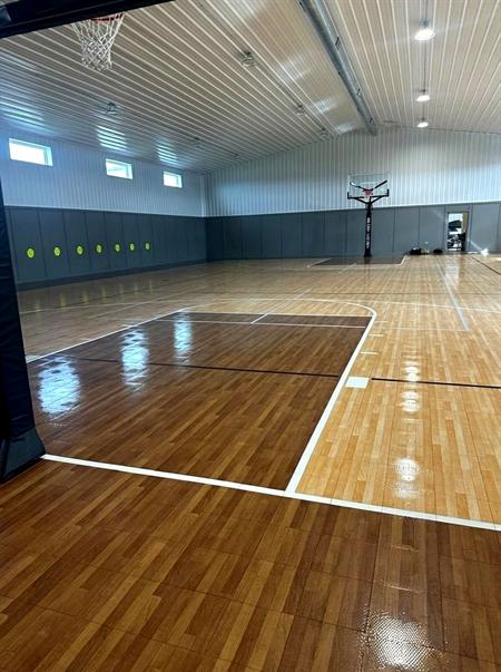 Sports court clean