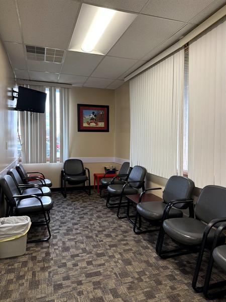 Doctor office waiting room